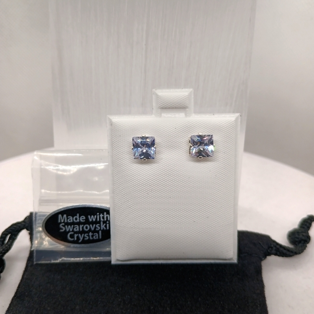 Swarovski Elements Square Studs - image 1